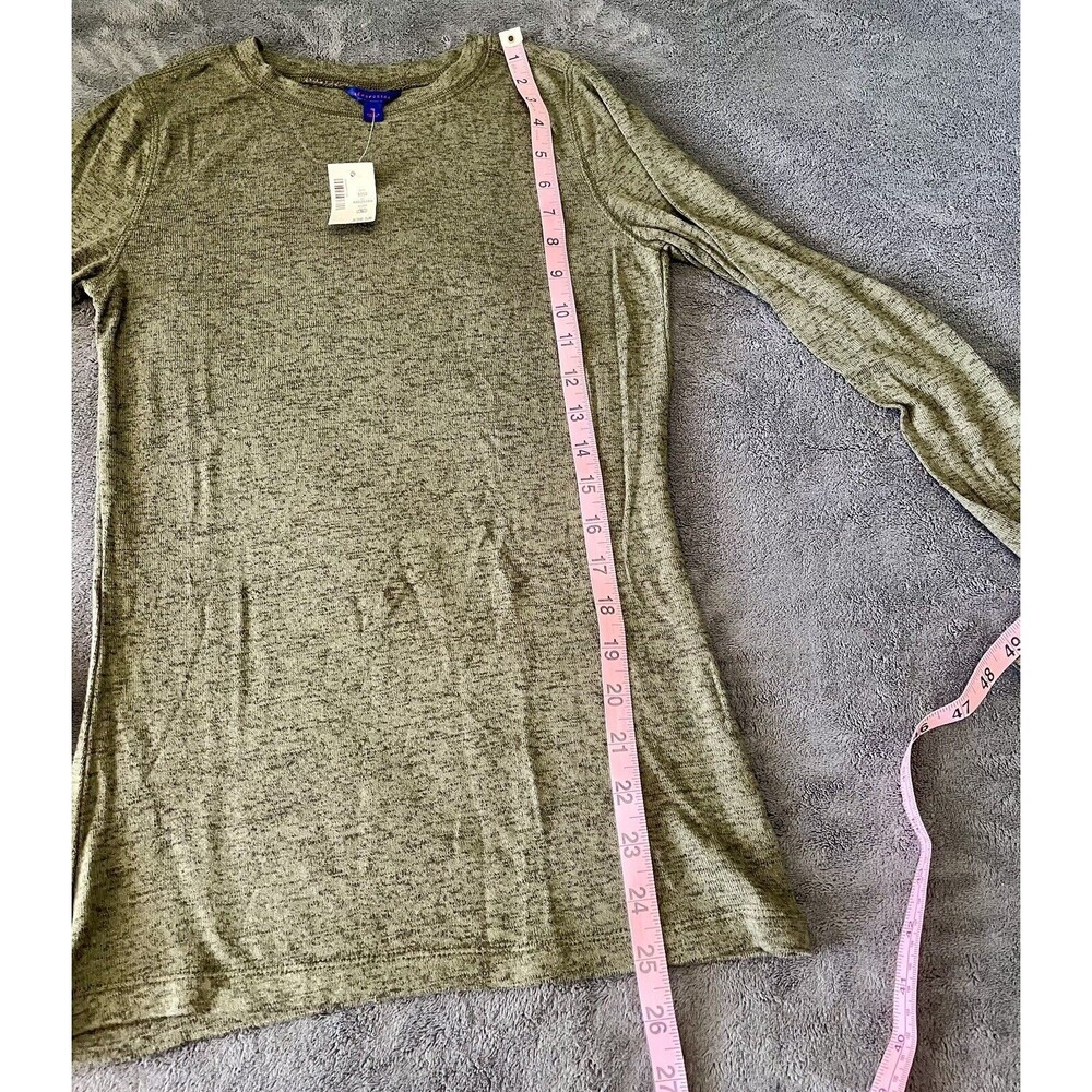 Aeropostale Womens Green Pullover Sweater Long Sleeve Size M NWT - Picture 6 of 6